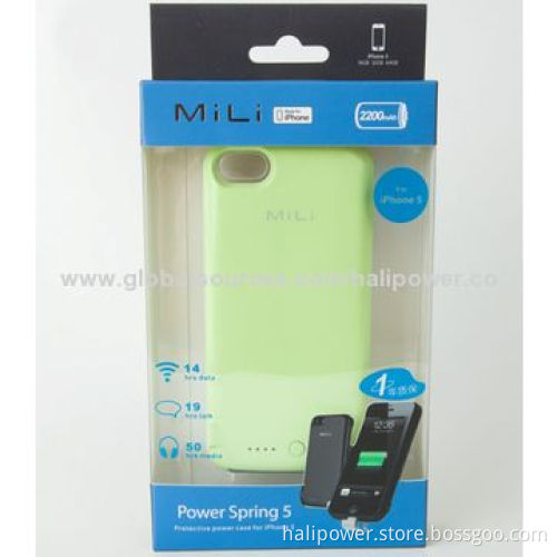Hottest external battery pack for iPhone 5/5S 2,200mAh